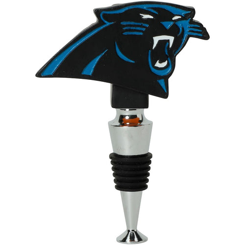 Carolina Panthers Logo Bottle Stopper