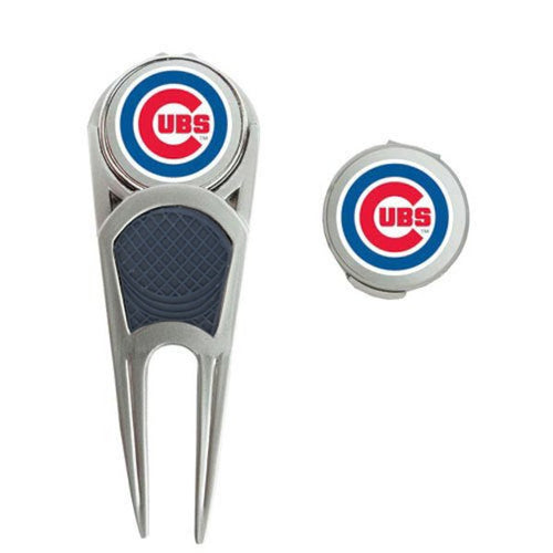 WinCraft Chicago Cubs Ball Marker, Hat Clip & Repair Tool Set