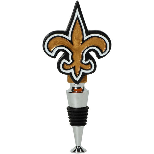 New Orleans Saints Logo Bottle Stopper