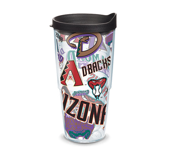 Tervis Miami Dolphins - All Over Tumbler, Orange, 16 oz