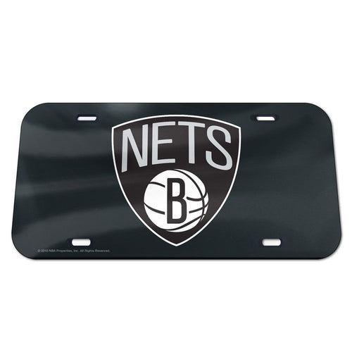 Brooklyn Nets Logo Specialty Acrylic Classic License Plates