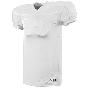 white football jersey blank