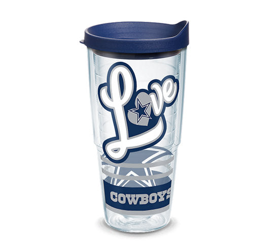 Tervis Dallas Cowboys 24oz. Wide Mouth Leather Water Bottle