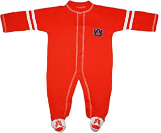 Auburn Tigers Sports Shoe Footed Romper