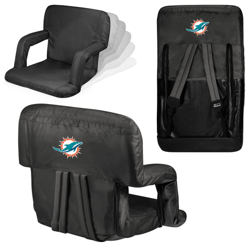 Miami Dolphins Ventura Portable Reclining Stadium Seat