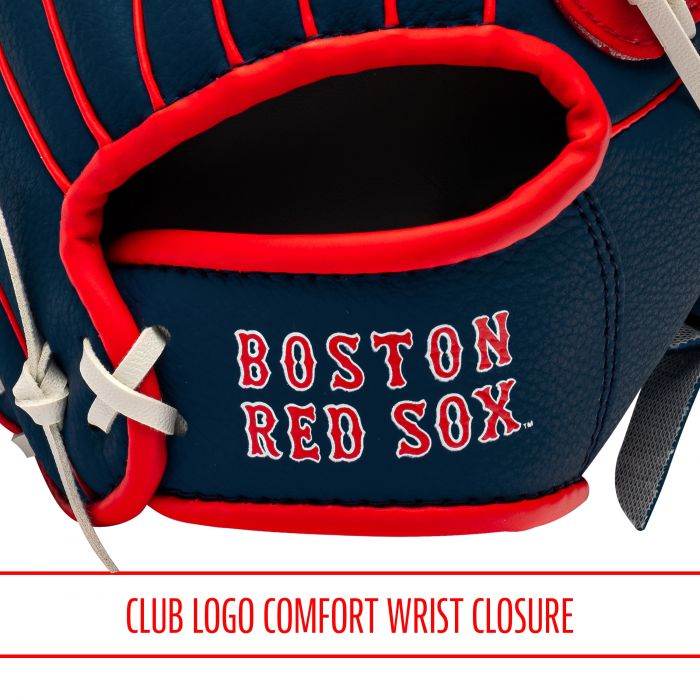 Men's Red Boston Red Sox Left Hand Golf Glove & Ball Marker Set