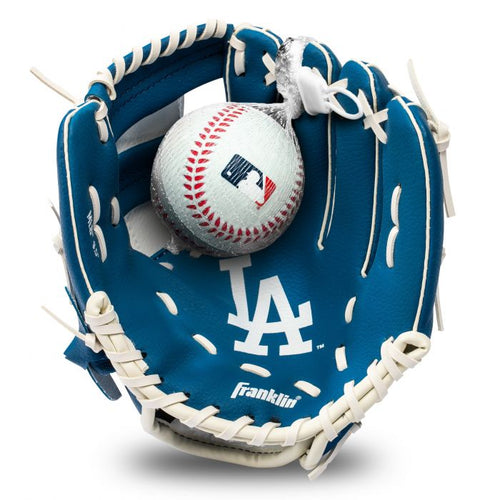 Los Angeles Dodgers MLB® Team Glove and Ball Set