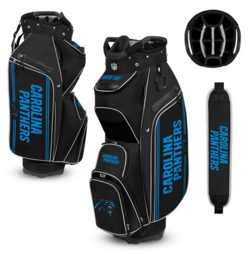 Carolina Panthers Cooler Cart Bag 3 Free Shipping