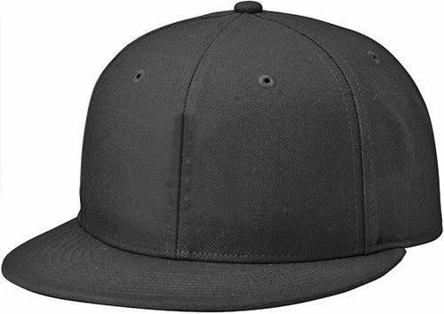 Richardson PTS65 Surge Fitted Custom Baseball Cap BLACK Embroidery Available