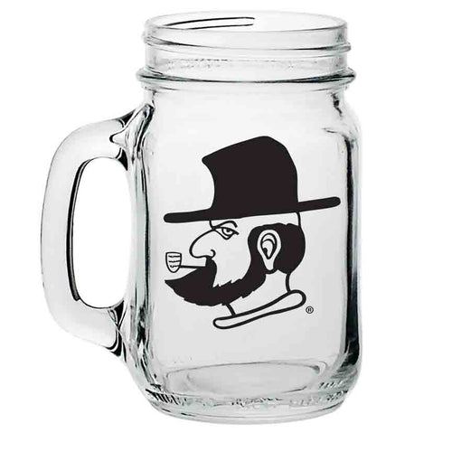 Appalachian State University 16 oz. Libbey Mason Jars with Handles