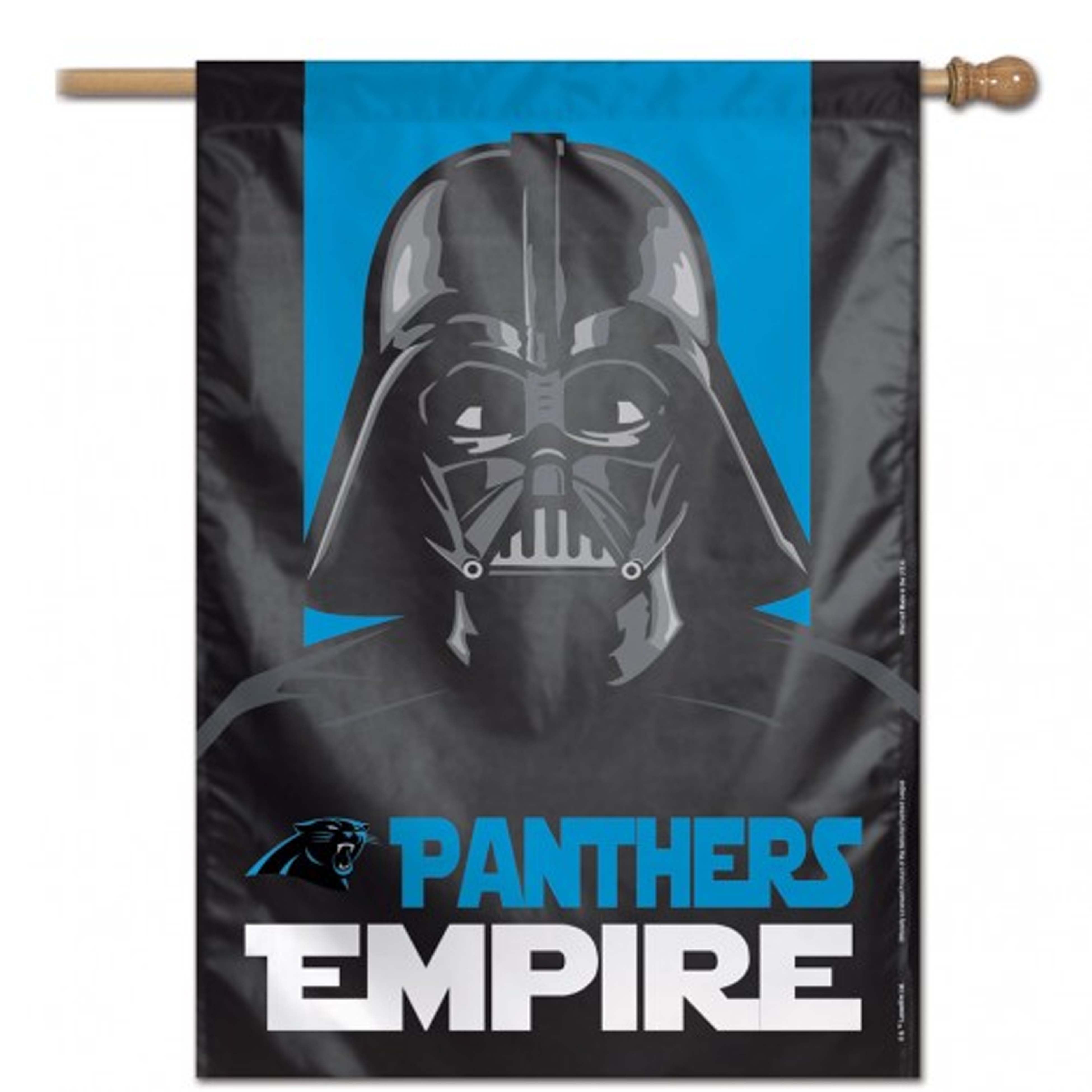 : Carolina Panthers Official NFL 28x40 Banner Flag by