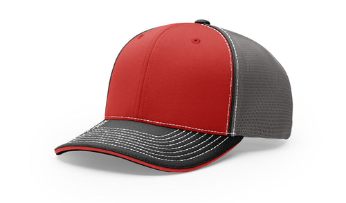 Richardson 172 Sport Mesh R-FLEX 12 red Colors Embroidery Available