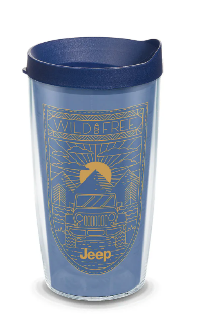 Jeep® Brand - Wild and Free Wrap With Travel Lid