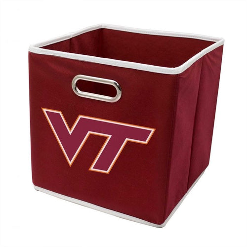 Virginia Tech Hokies  Collapsible Storage Bins