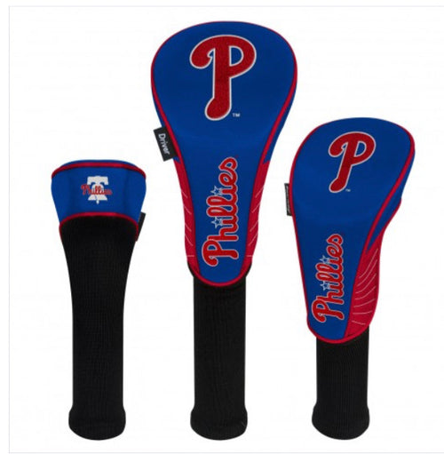Philadelphia Phillies 3 Set Golf headcovers
