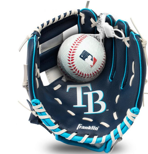 Tampa Bay Rays MLB® Team Glove and Ball Set