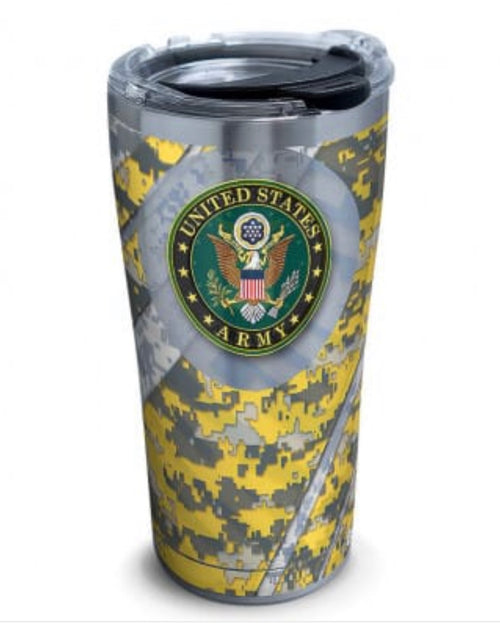 ARMY TERVIS 20OZ STAINLESS STEEL TUMBLER