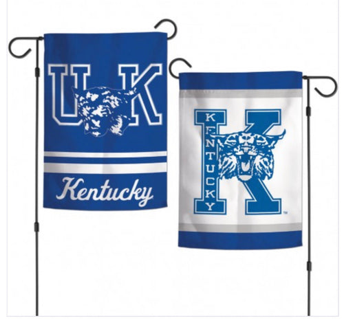 Kentucky Wildcats Garden Flag 2 Sided 12.5" X 18"
