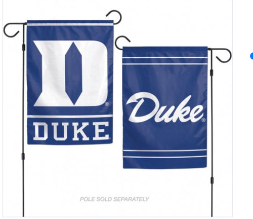 Duke University Garden Flag 2 Sided 12.5" X 18"