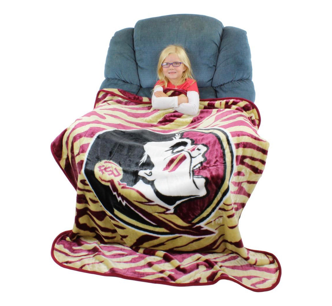 Los Angeles Rams Raschel Throw Blanket