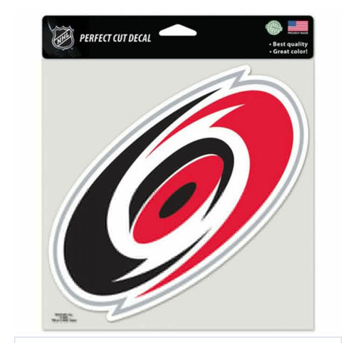 Carolina Hurricanes Perfect Cut Color Decal 8” X 8”