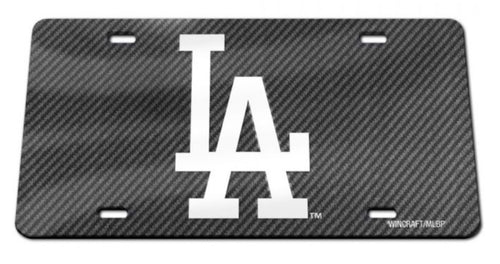 Los Angeles Dodgers Acrylic LIcense Plate