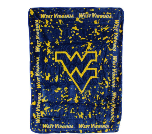 NCAA West Virginia Mountaineers Huge Raschel Throw Blanket
