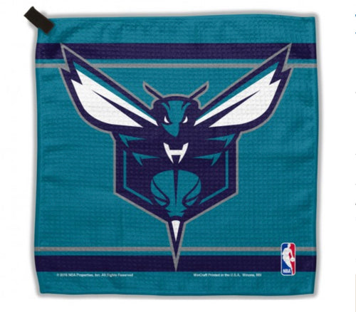 Charlotte Hornets Waffle Golf Towel 13"X13"