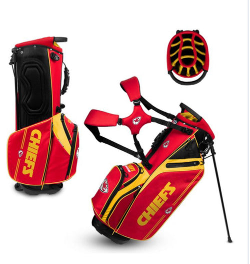 Kansas City Chiefs Caddie Carry Hybrid Bag