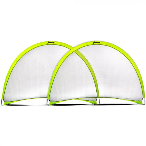 Franklin POP-UP Soccer Goal Set - 2 GOALS - 6' X 4'