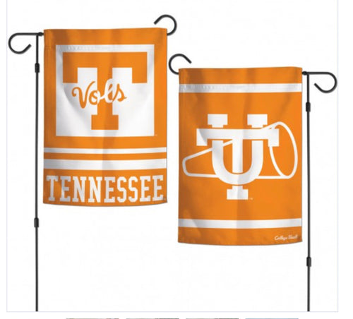 Tennessee Vols 2 Sided Garden Flag 12.5" X 18"