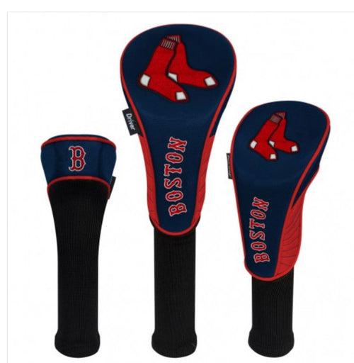 Boston Red Socks 3 set Golf Headcovers