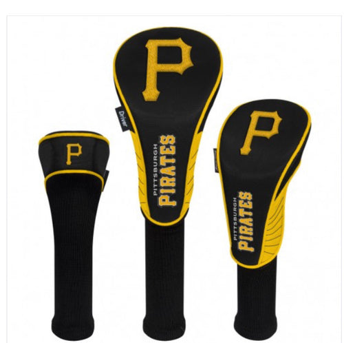 Pittsburgh Pirates Golf HeadCovers Set of 3