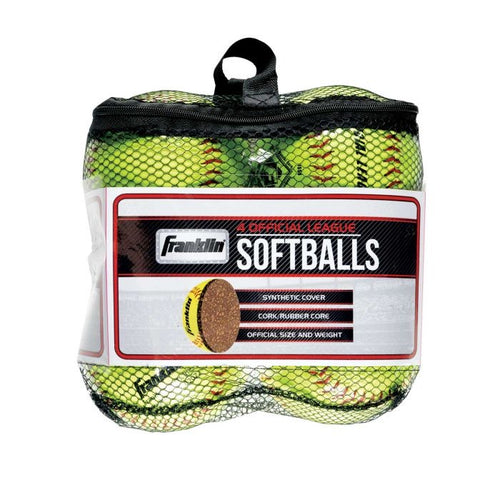 Franklin 4 Official League Softballs