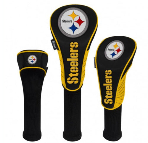 Pittsburgh Steelers HeadCovers Set of 3