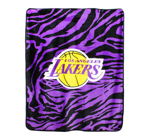 LA Lakers Throw Blanket 50" X 60"