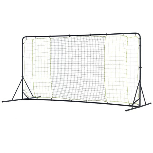 Heavy Duty Steel Rebounder with Ground Stakes - 12' X 6'