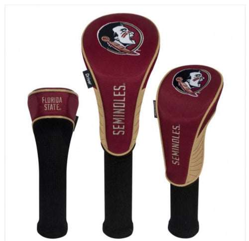 Florida State University Set of 3 Golf Head Covers
