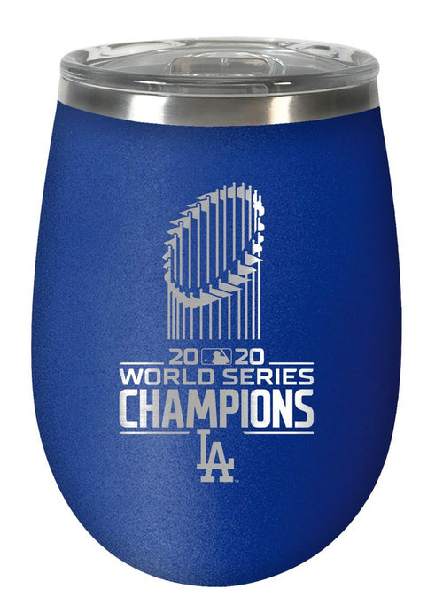 Los Angeles Dodgers MLB 2020 World Series Champion 10 oz. BLUSH Wine Tumbler