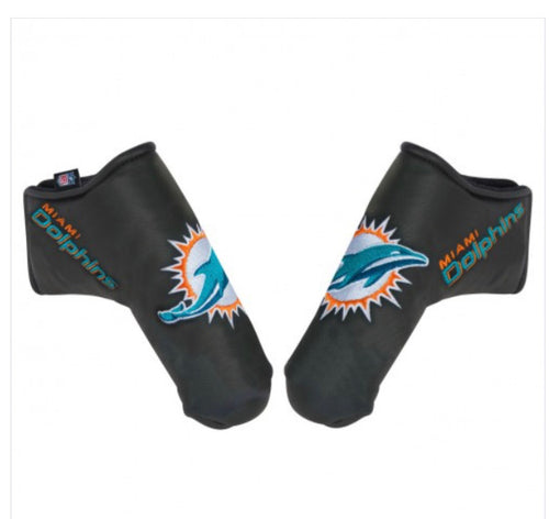 Miami Dolphins Golf Putter Blade Head Covers