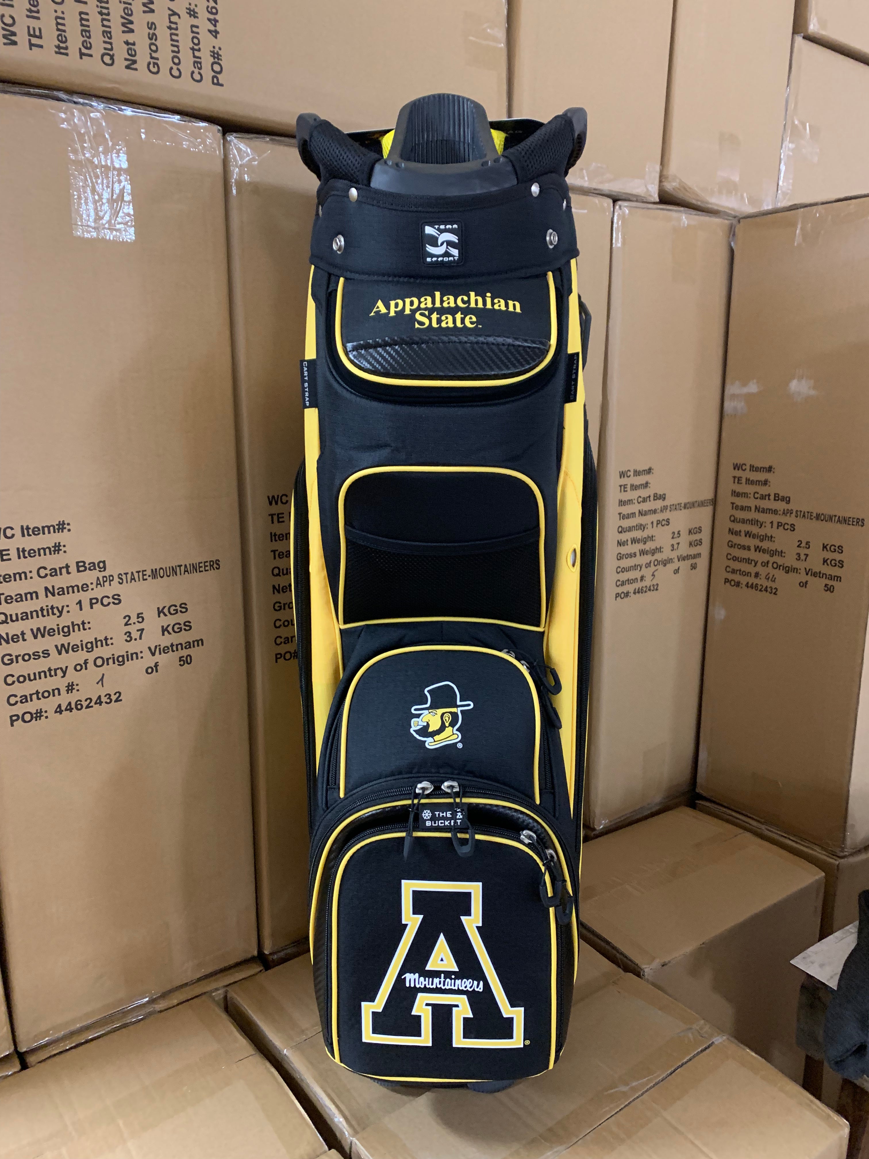 Appalachian State Bucket Golf Bag by Team Effort