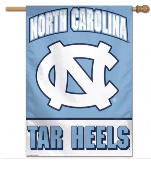 NORTH CAROLINA, UNIVERSITY OF VERTICAL FLAG 28" X 40"