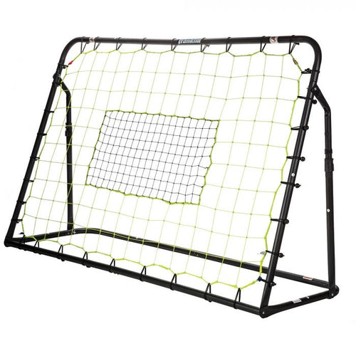 Adjustable Soccer Rebounder With Stakes - Heavy Duty Steel - 6' X 4'