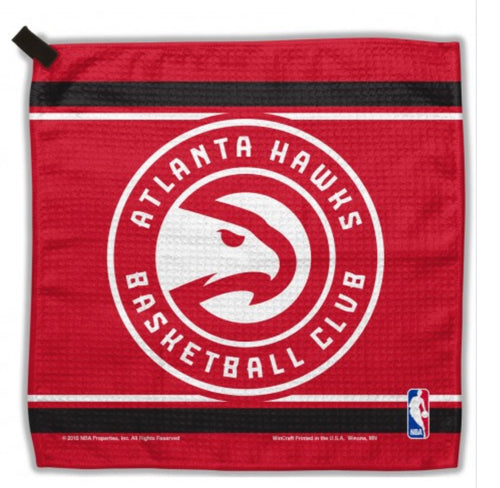 Atlanta Hawks Waffle Towel 13"X13"