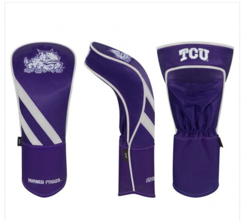 Texas Christian Horned Frogs Golf Driver Cover
