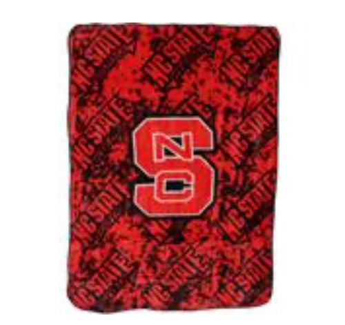 NCAA NC State Wolfpack Huge Raschel Throw Blanket