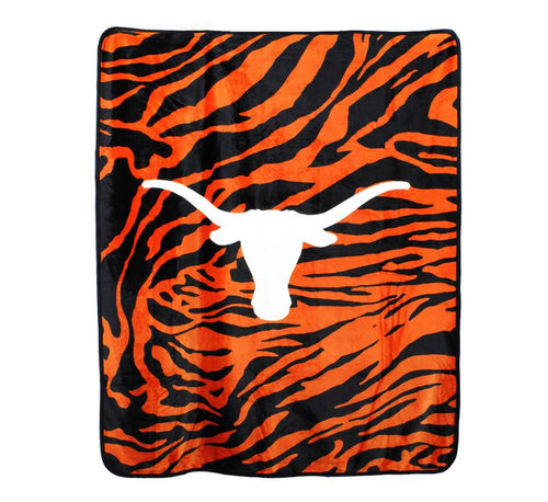 Texas Longhorns Throw Blanket , 50" X 60"