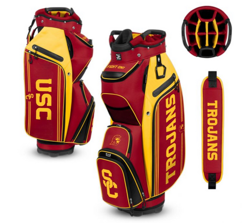 USC Trojans Cooler Cart golf Bag 3 Free Shipping