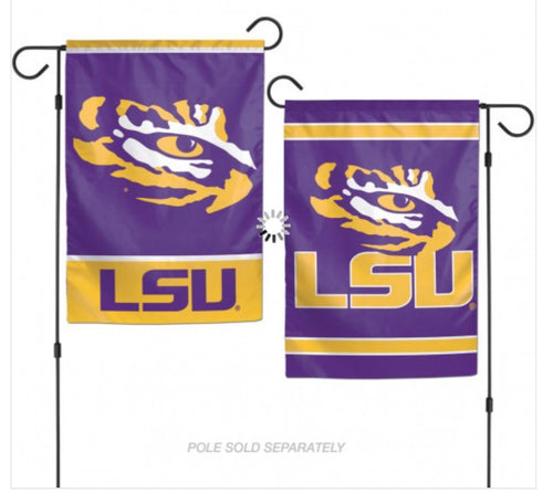 LSU Garden Flag 2 Sided 12.5" X 18"