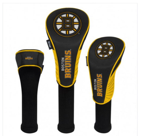 Boston Bruins Golf Head Covers set of 3